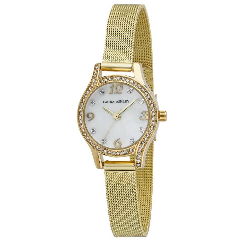 Laura Ashley Mini Mesh Bracelet Watch
